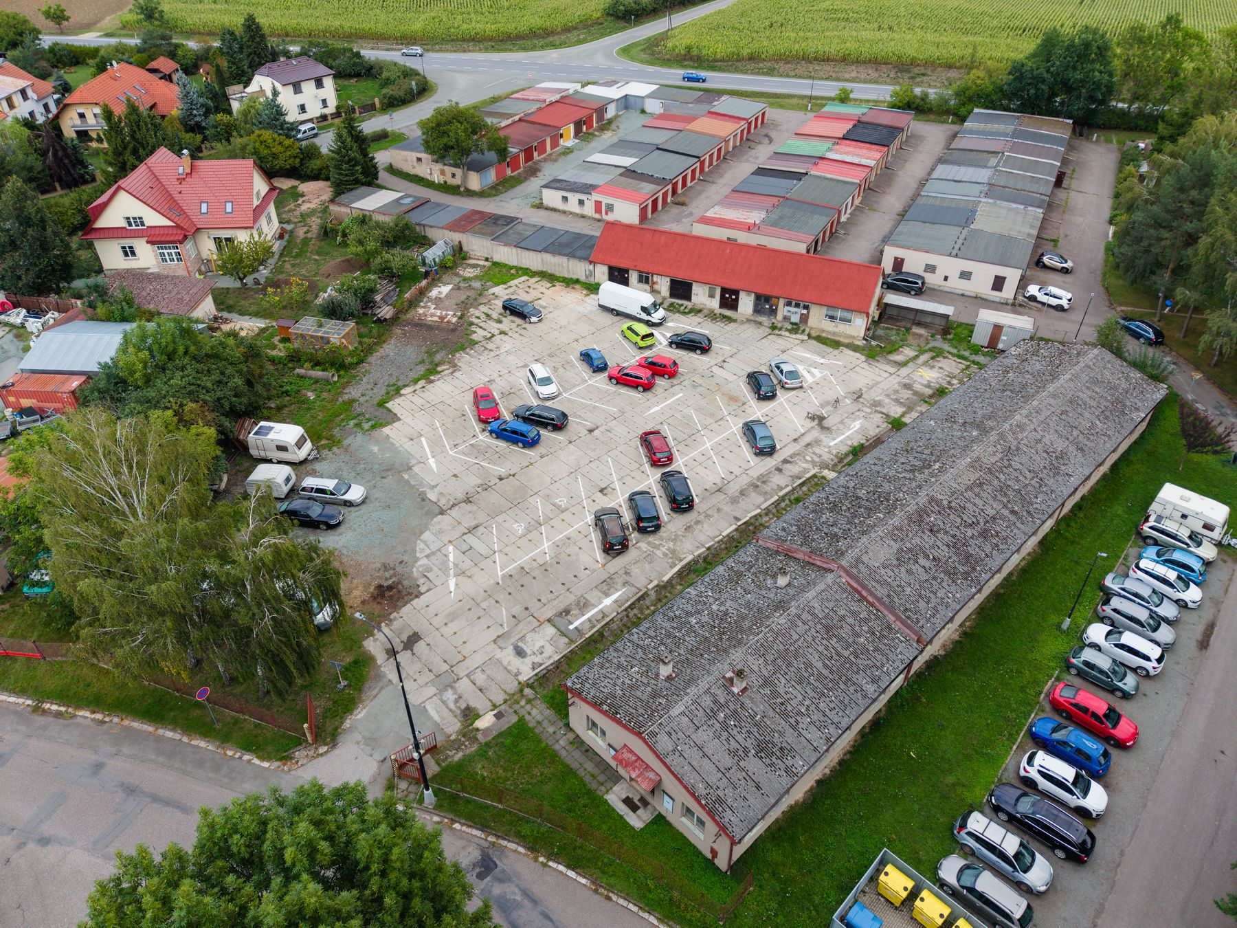 Areál bývalých technických služeb dnes